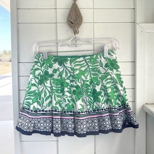 NWT LILLY PULITZER ANNORA SKORT LIL ESCAPE PLAN Sz XS PICKLEBALL GOLF COASTAL
